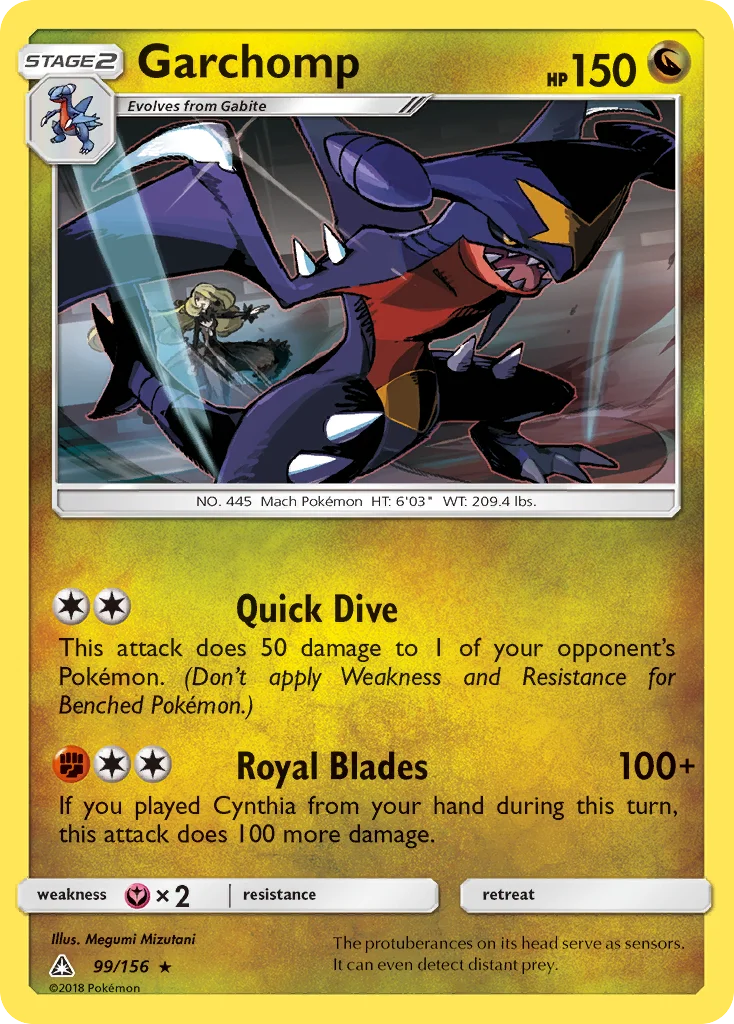 Garchomp Pokemon card