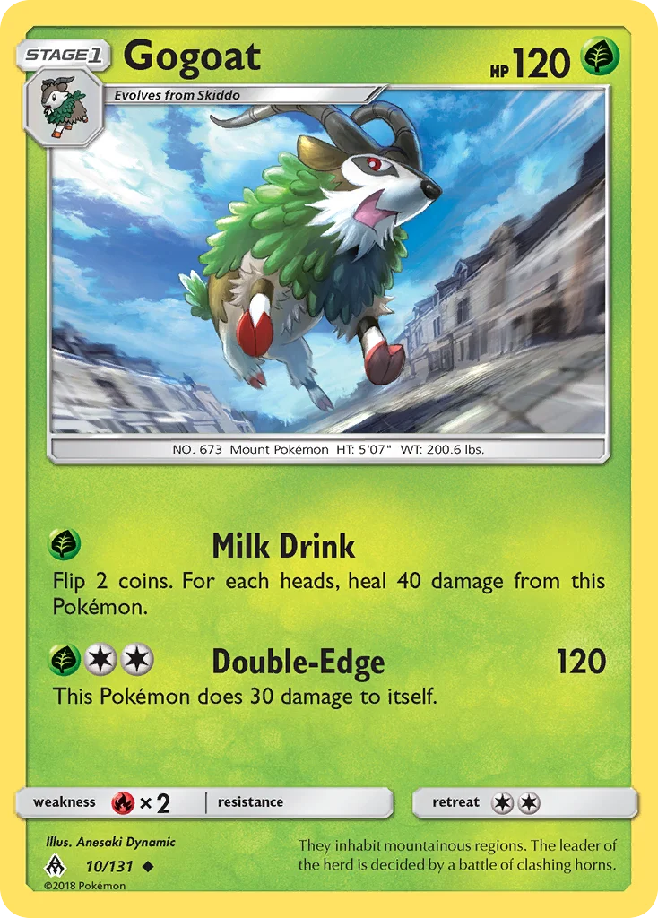 Gogoat Pokemon card