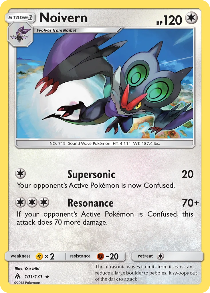Noivern Pokemon card