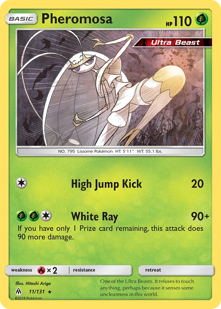 Pheromosa Pokemon card