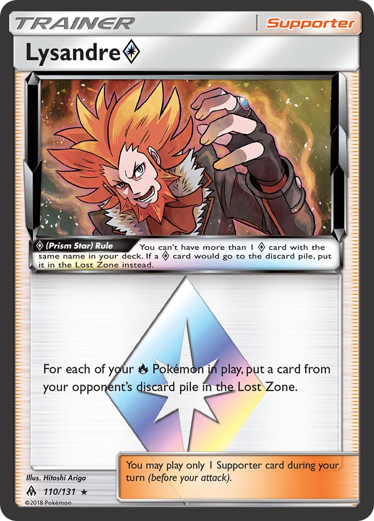 Lysandre ◇ Pokemon card