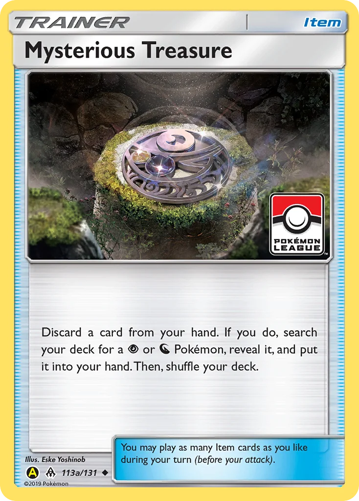Mysterious Treasure Pokemon card