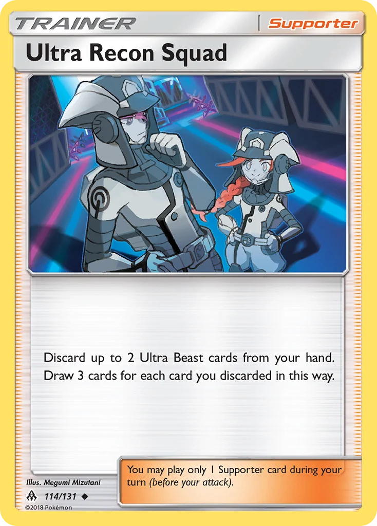 Ultra Recon Squad Pokemon card