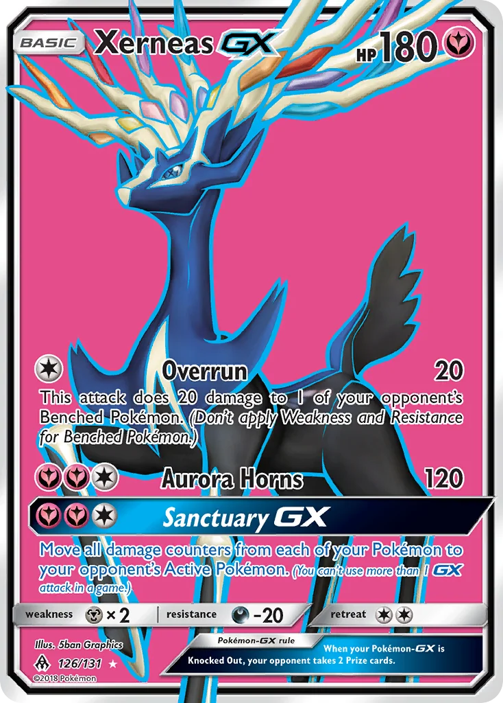 Xerneas-GX Pokemon card