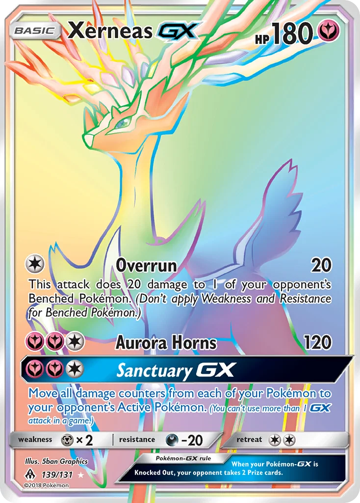 Xerneas-GX Pokemon card