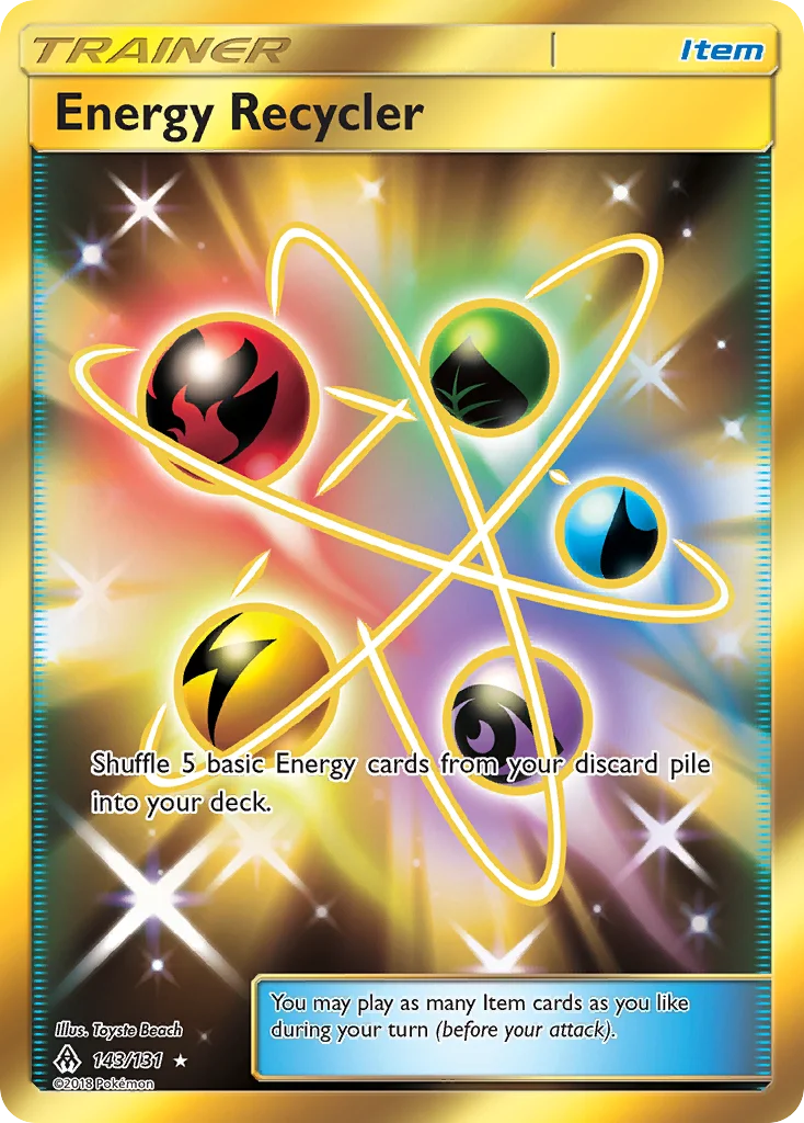 Energy Recycler Pokemon card