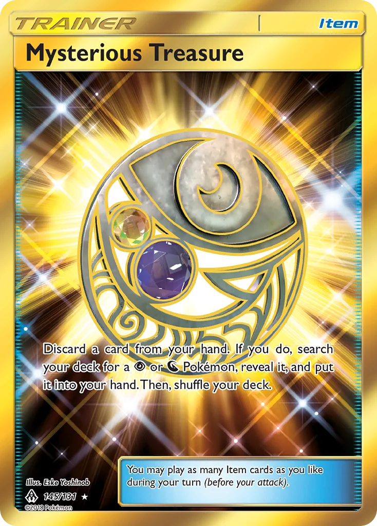 Mysterious Treasure Pokemon card
