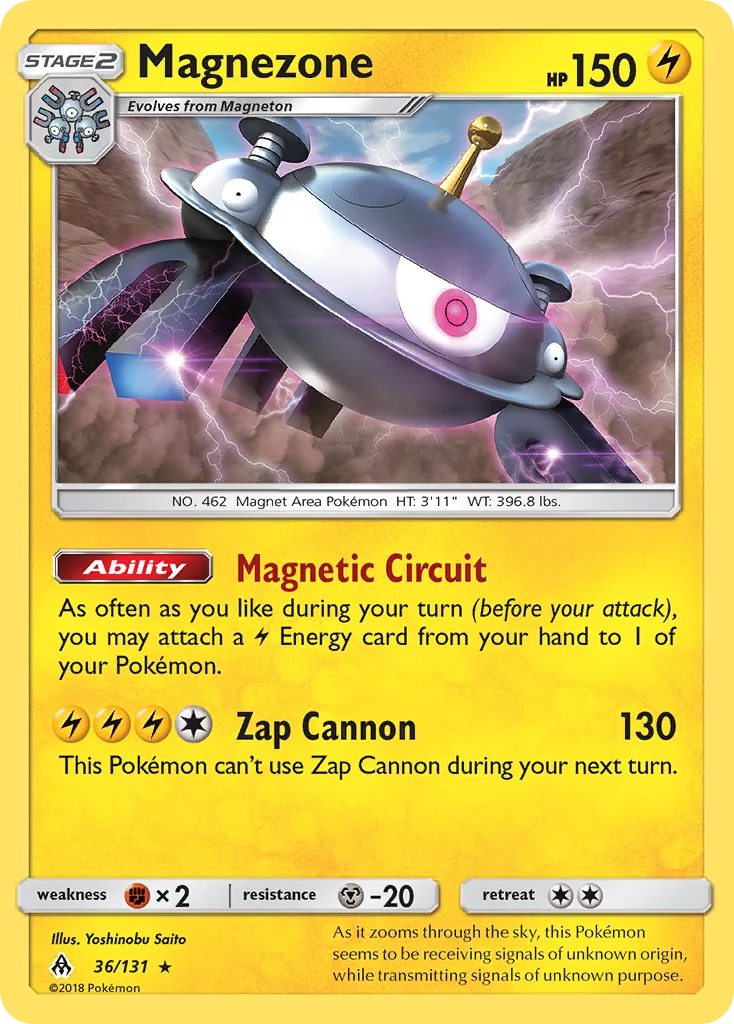 Magnezone Pokemon card