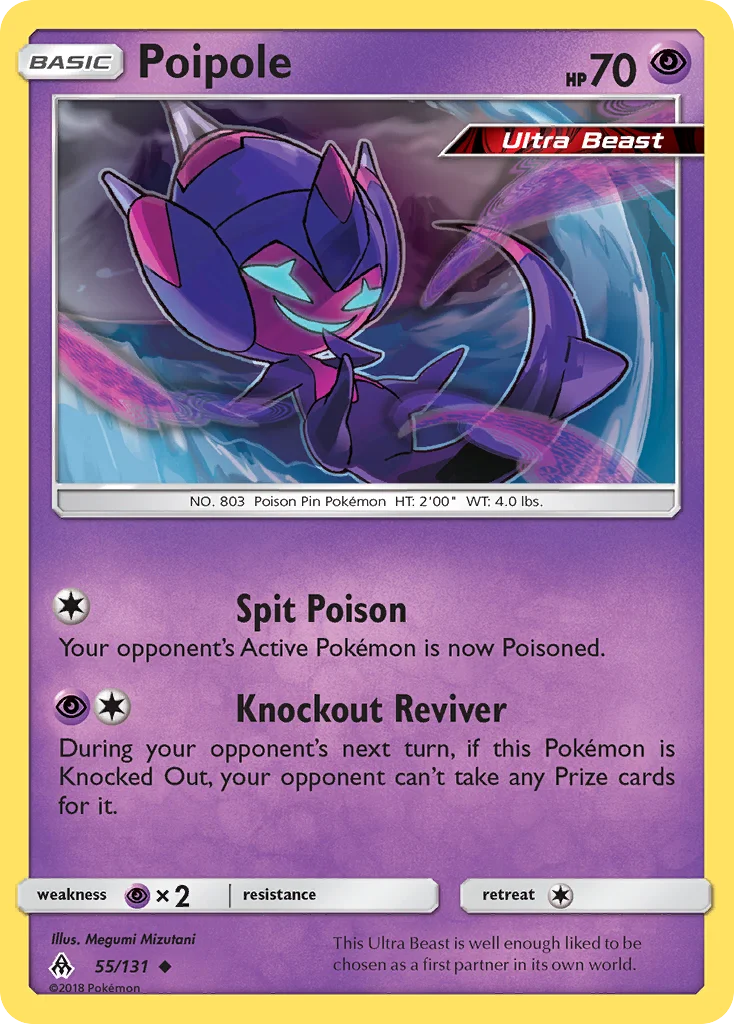 Poipole Pokemon card