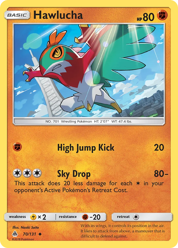 Hawlucha Pokemon card