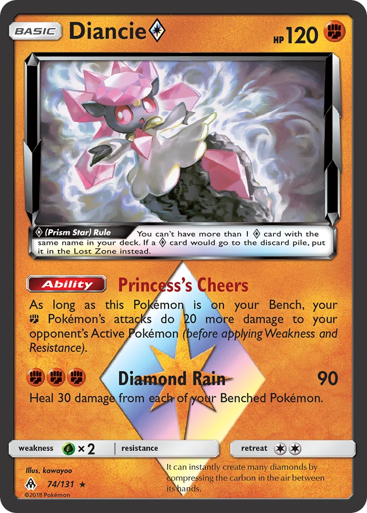 Diancie ◇ Pokemon card
