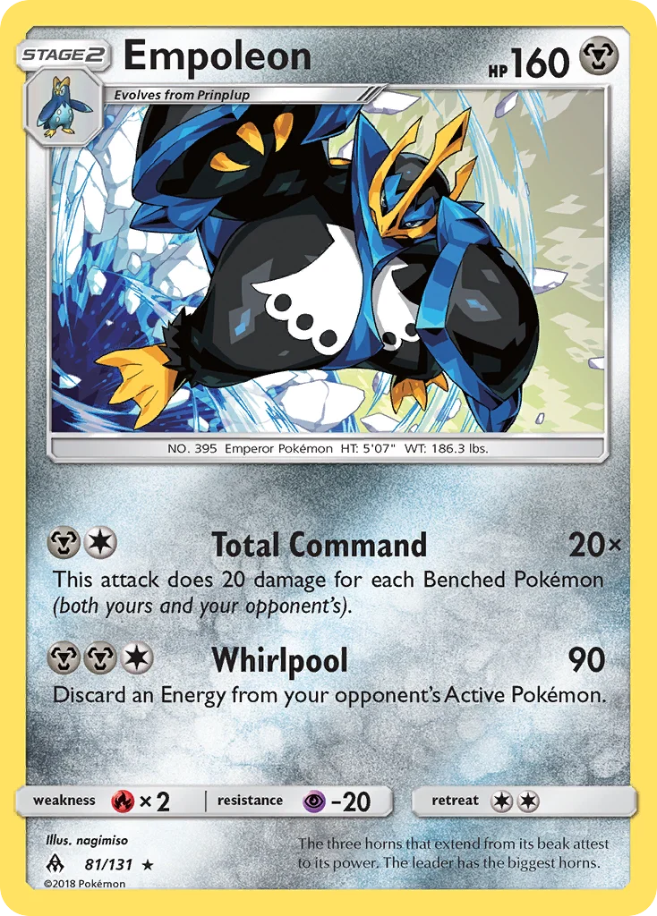 Empoleon Pokemon card