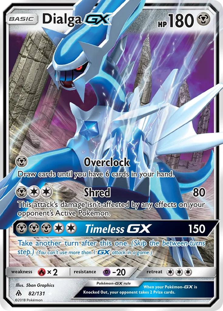 Dialga-GX Pokemon card