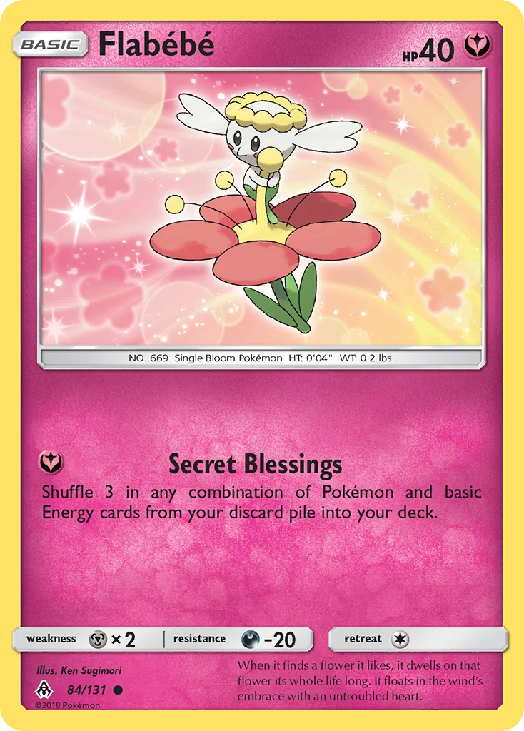 Flabébé Pokemon card