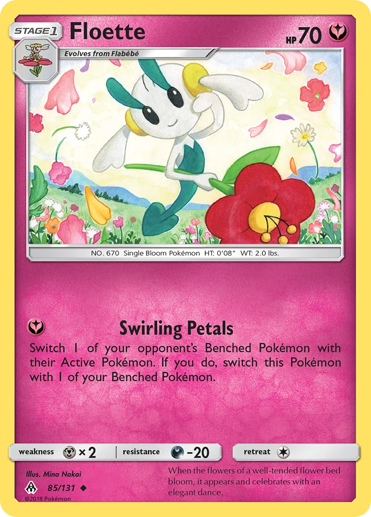 Floette Pokemon card