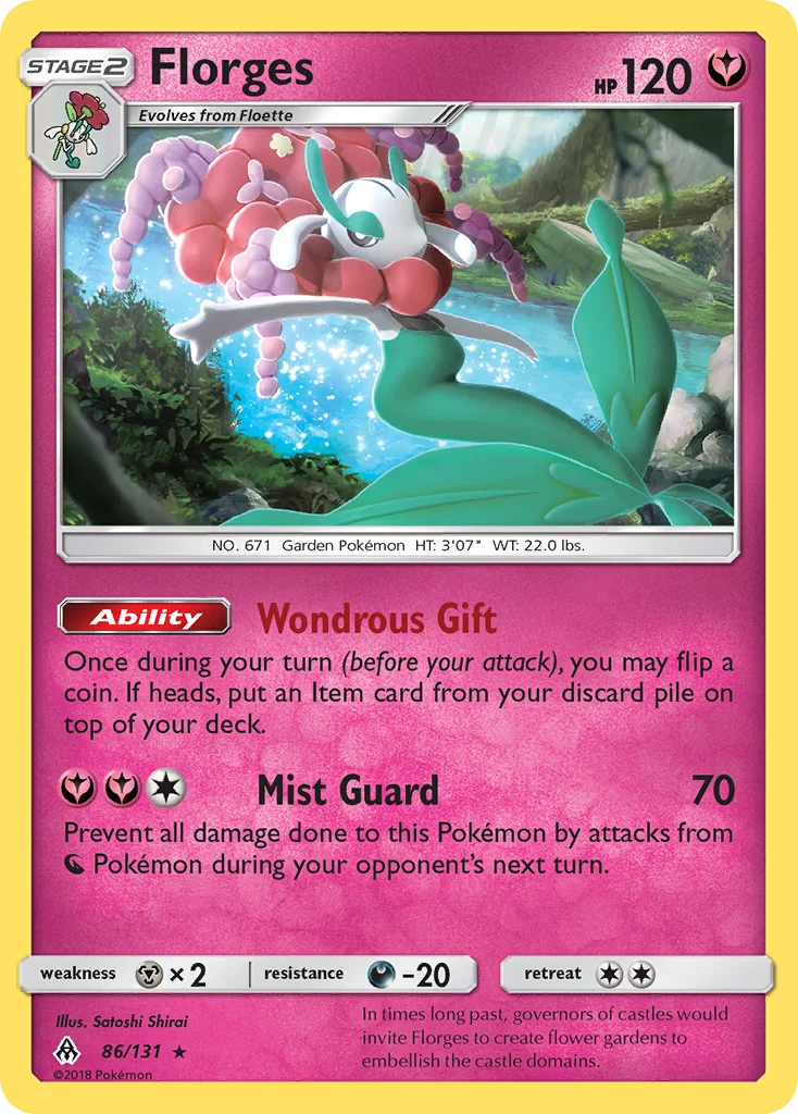 Florges Pokemon card