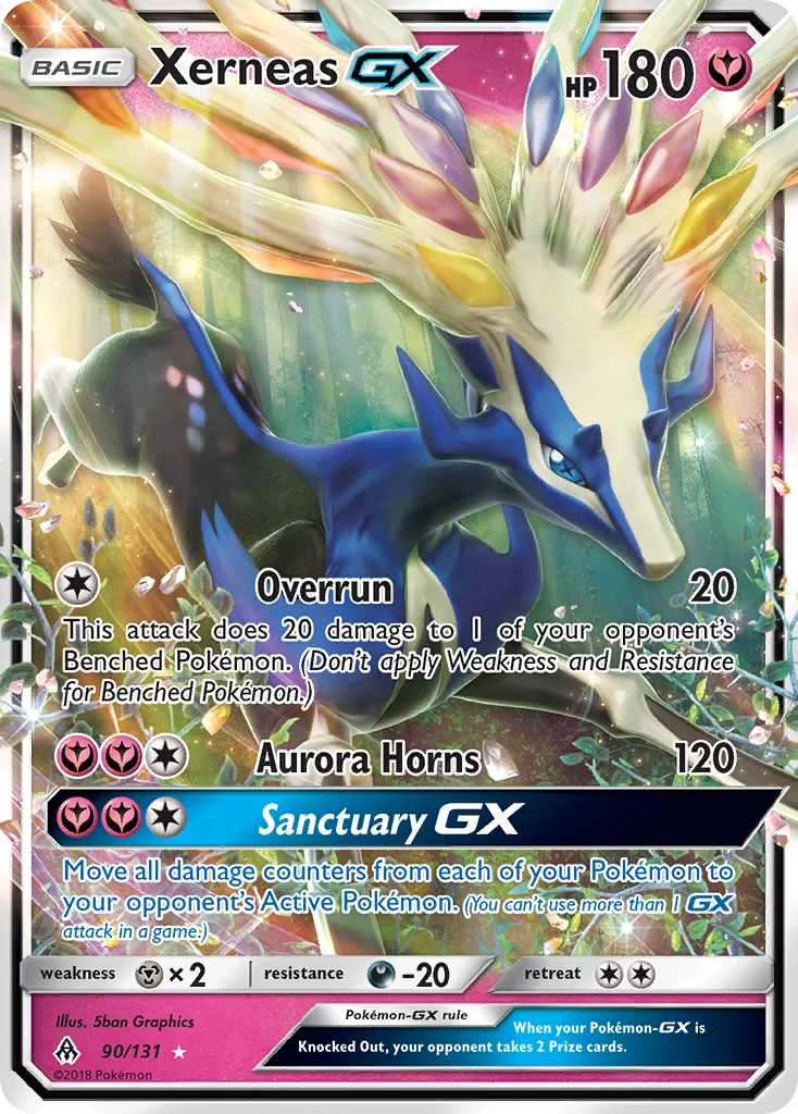 Xerneas-GX Pokemon card