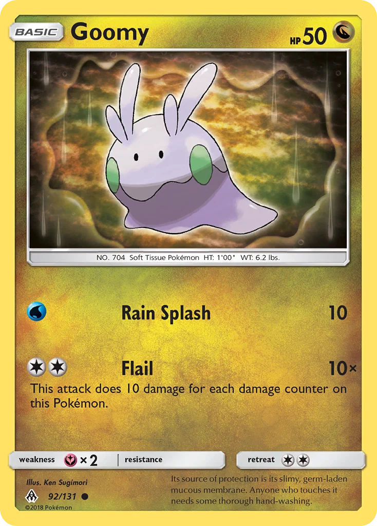 Goomy Pokemon card