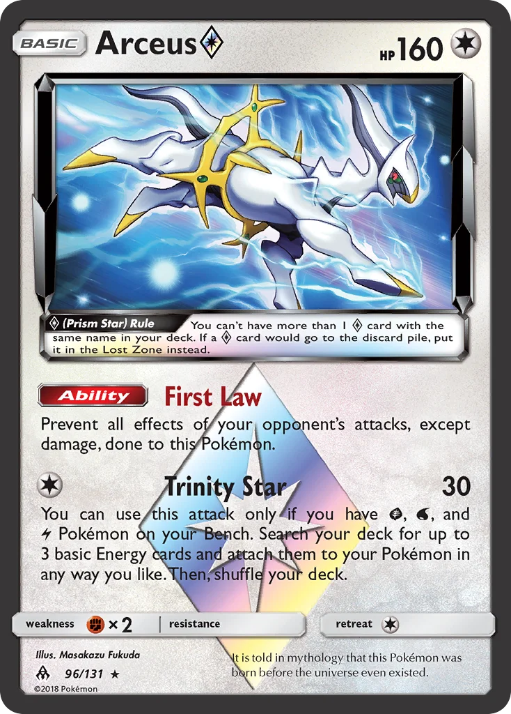 Arceus ◇ Pokemon card