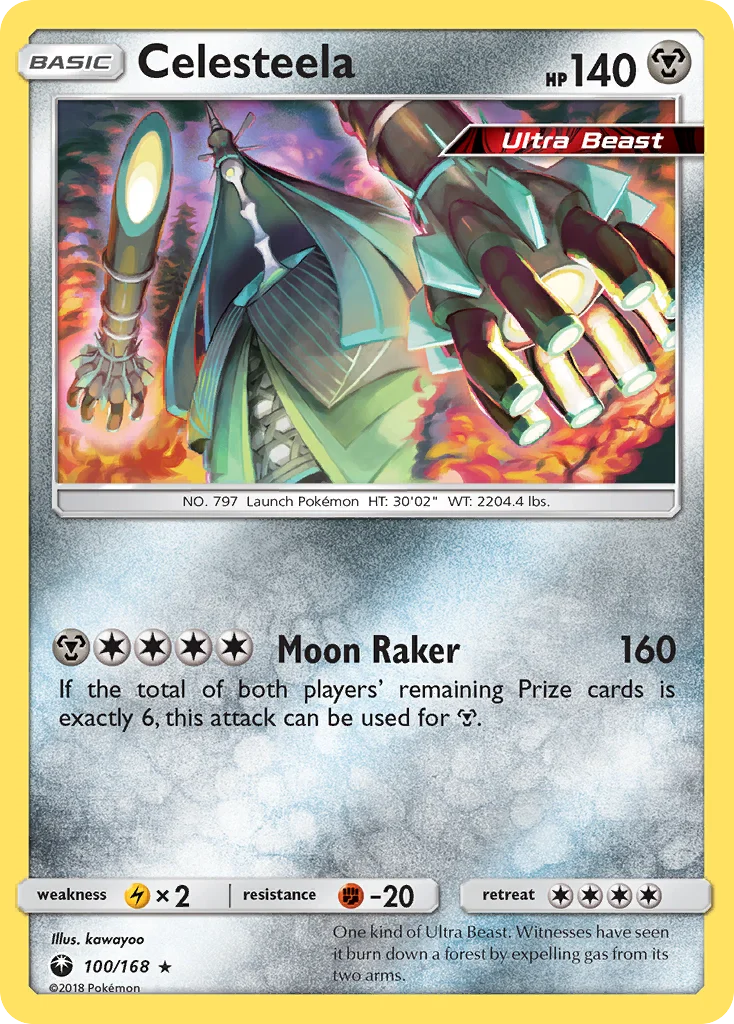 Celesteela Pokemon card