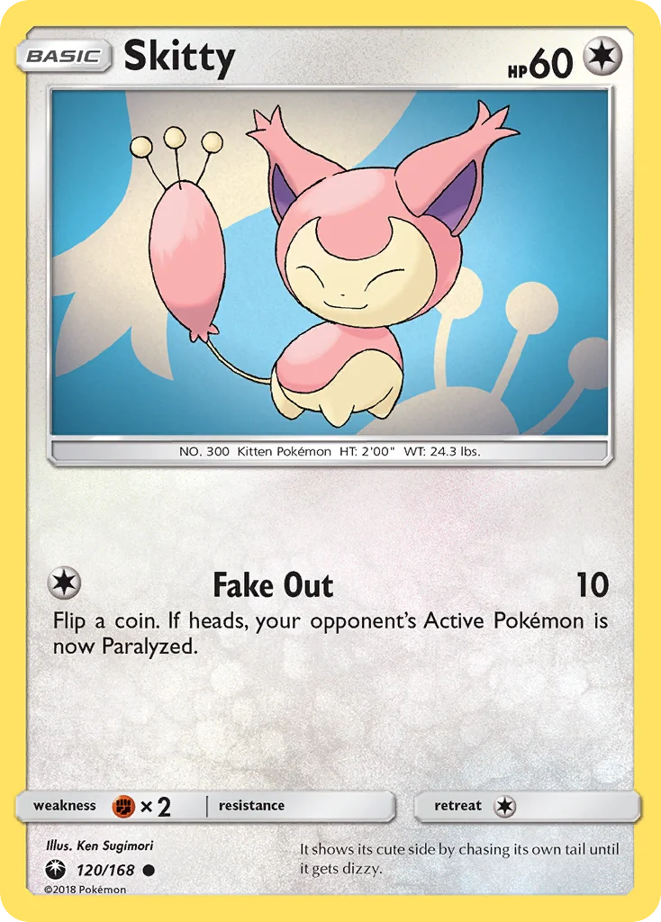 Skitty Pokemon card