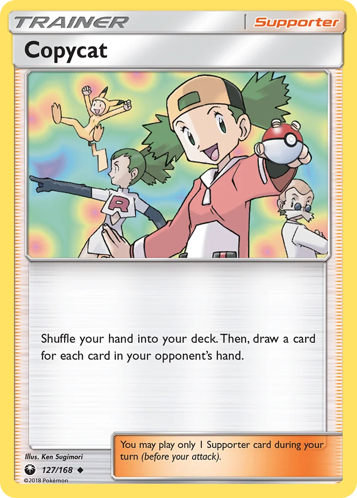 Copycat Pokemon card