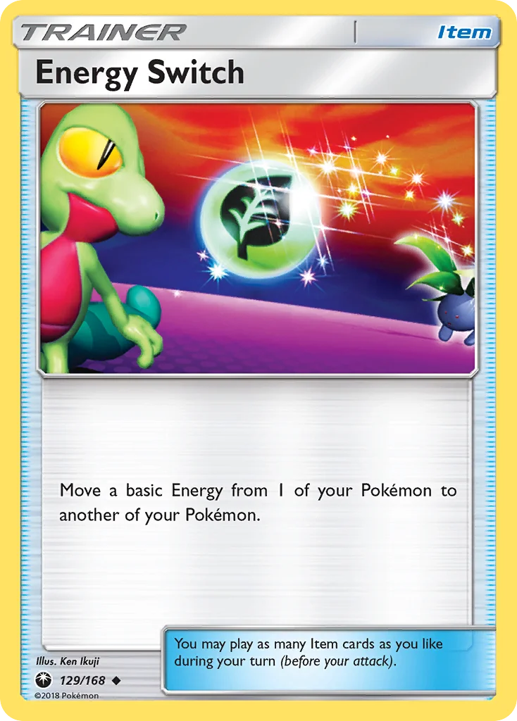 Energy Switch Pokemon card