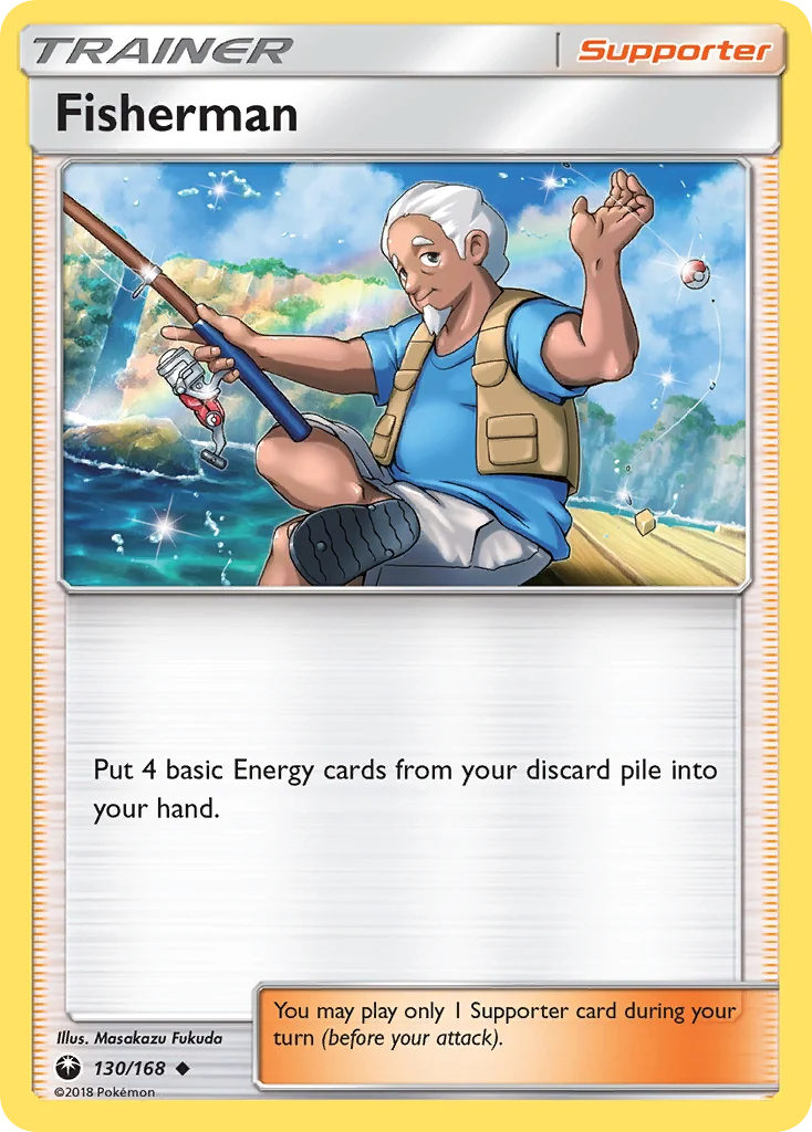 Fisherman Pokemon card