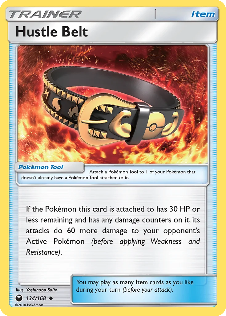 Hustle Belt Pokemon card