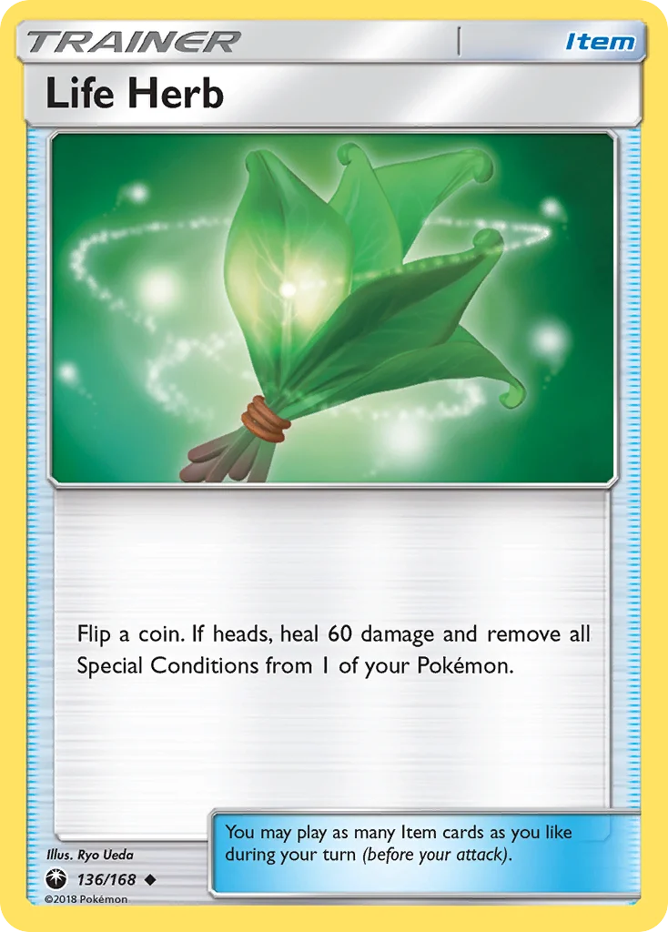 Life Herb Pokemon card