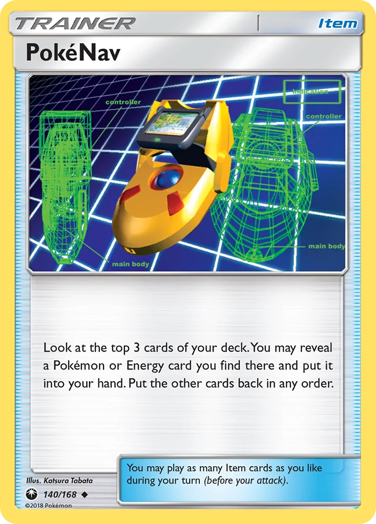 PokéNav Pokemon card