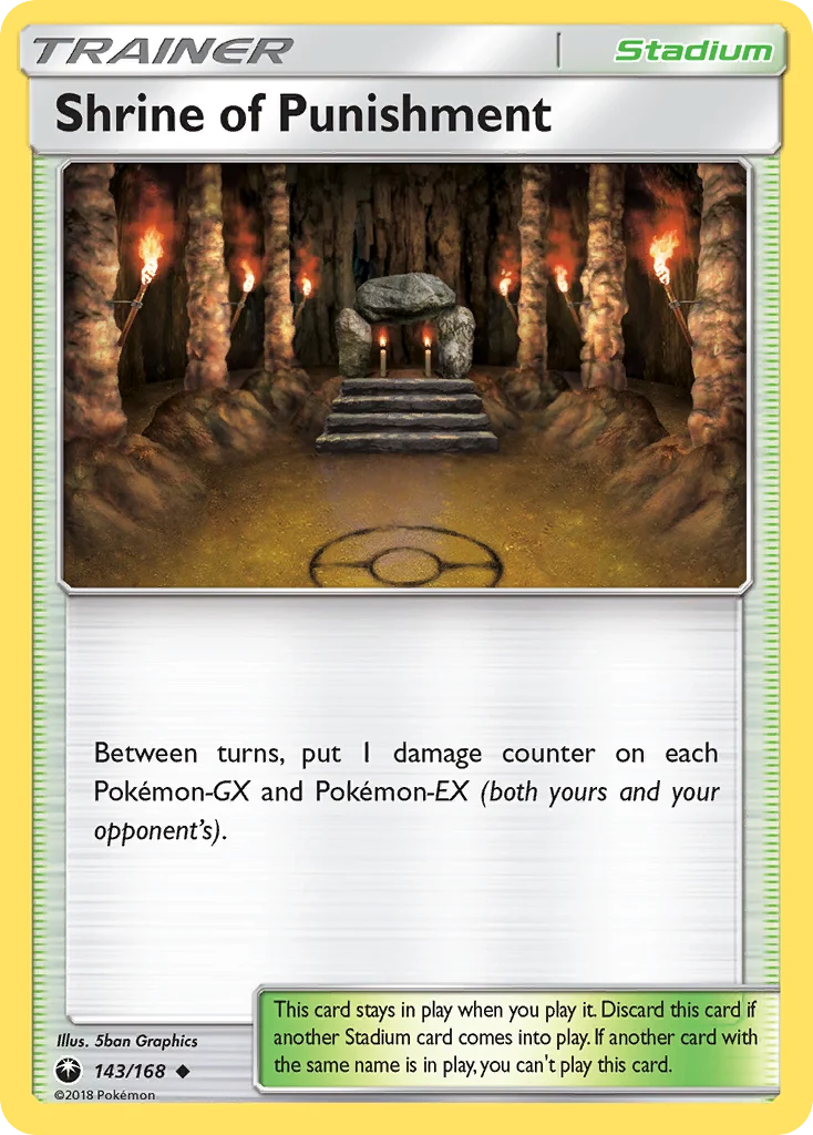 Shrine of Punishment Pokemon card