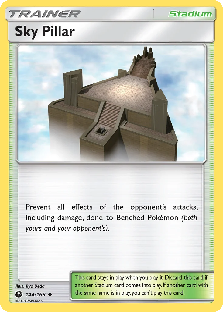 Sky Pillar Pokemon card
