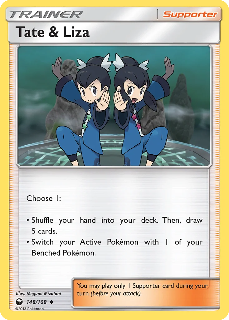 Tate & Liza Pokemon card