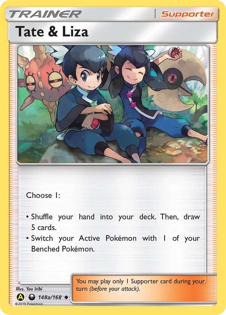 Tate & Liza Pokemon card