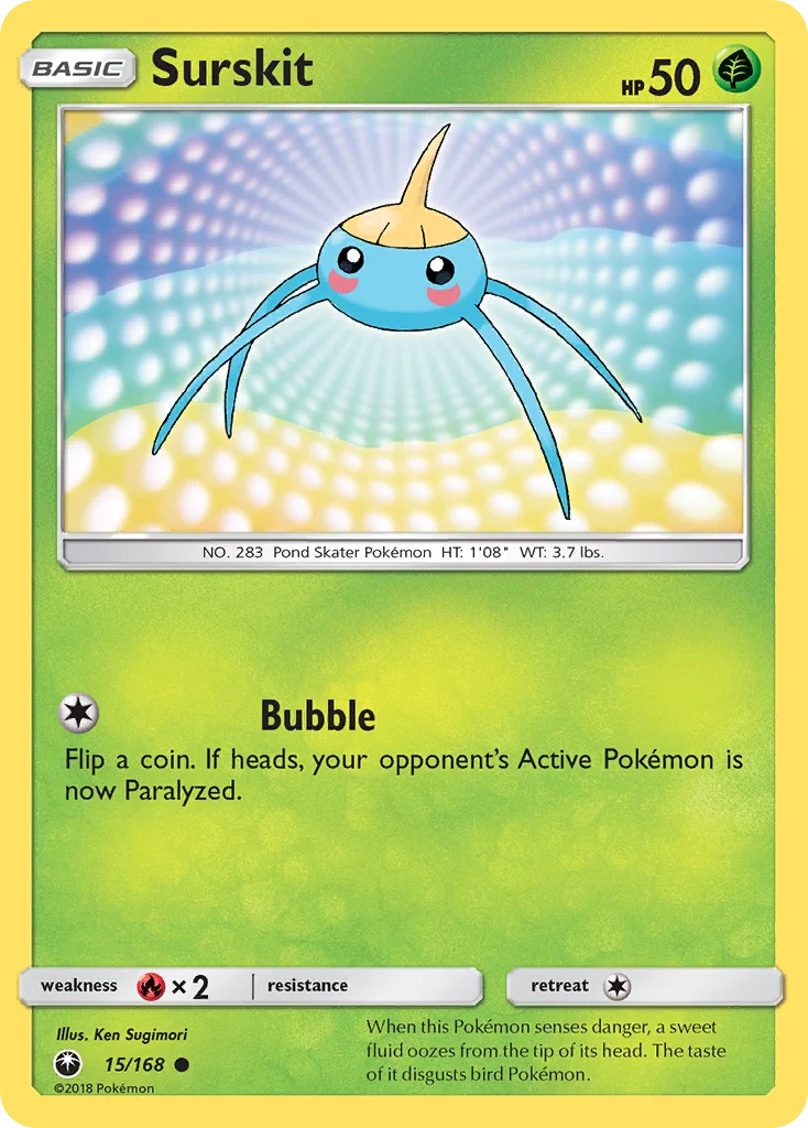Surskit Pokemon card