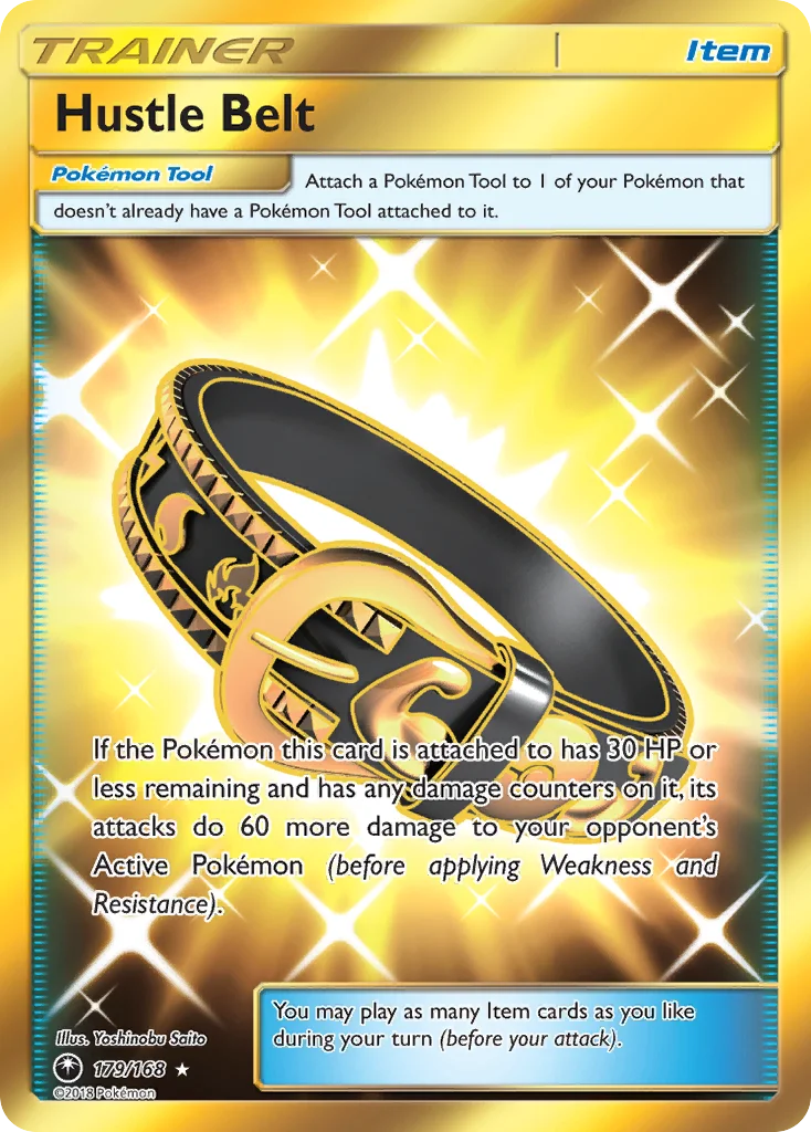 Hustle Belt Pokemon card