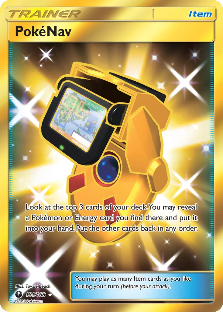 PokéNav Pokemon card