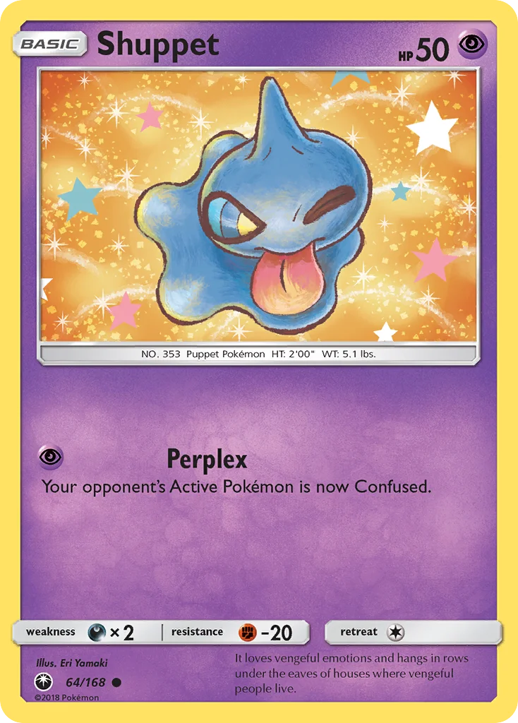Shuppet Pokemon card