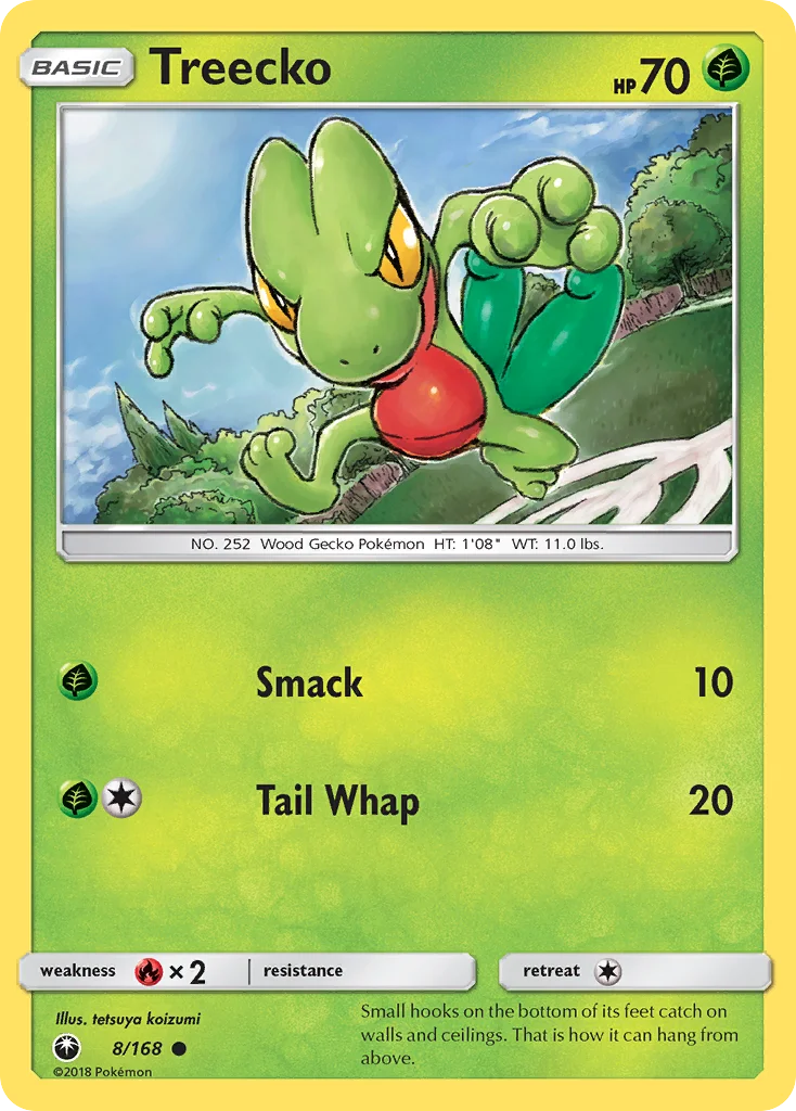 Treecko Pokemon card