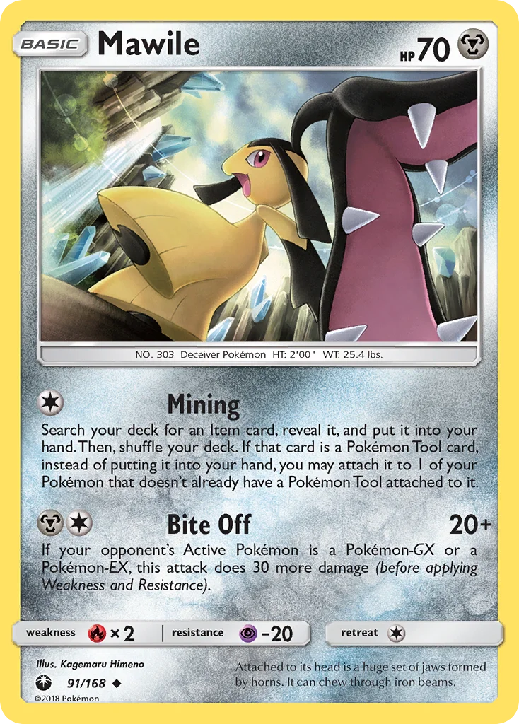 Mawile Pokemon card