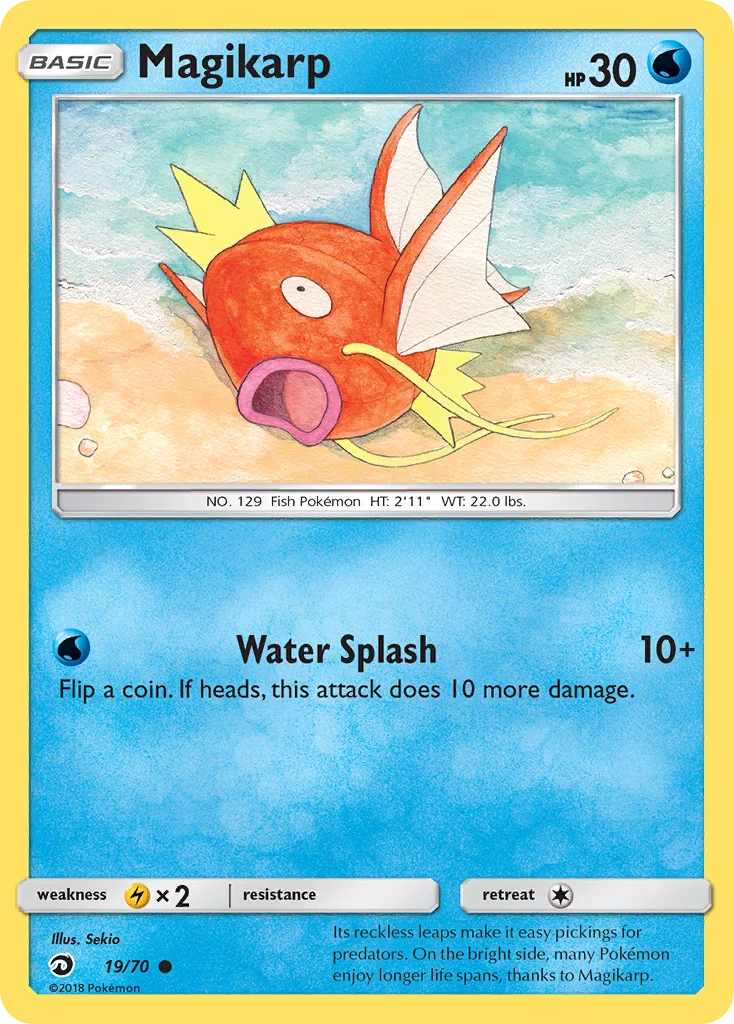 Magikarp Pokemon card