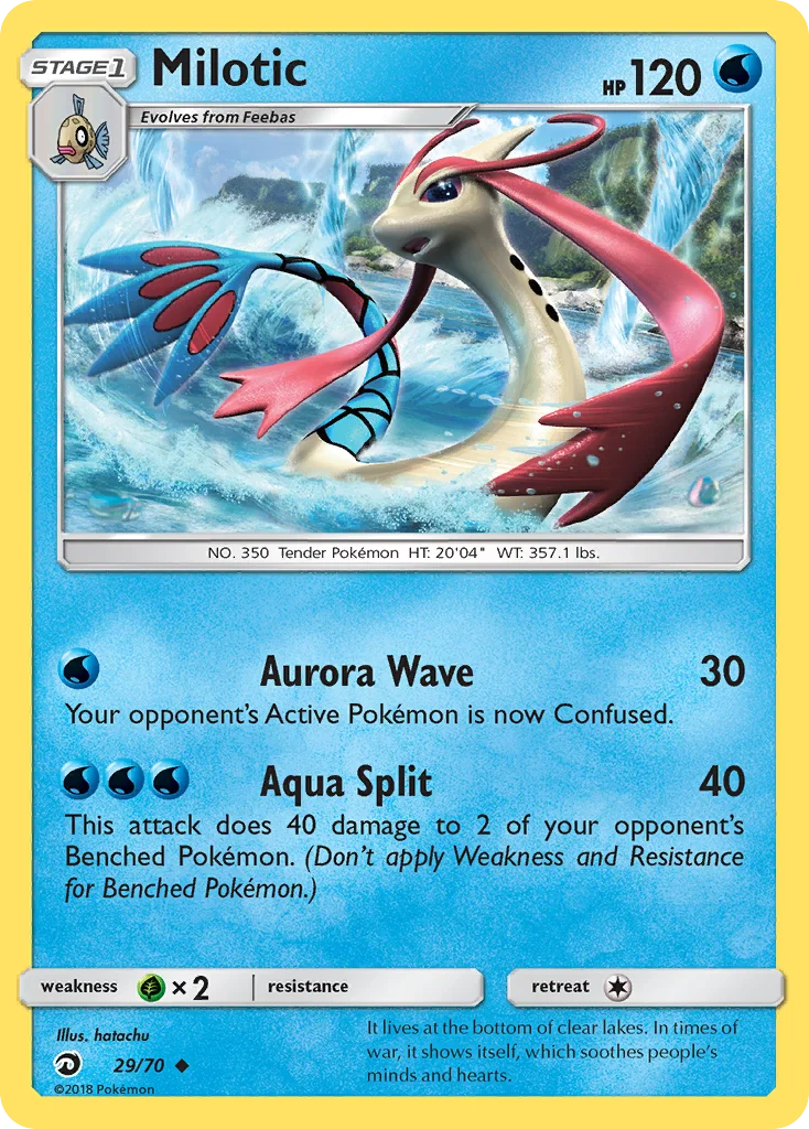 Milotic Pokemon card