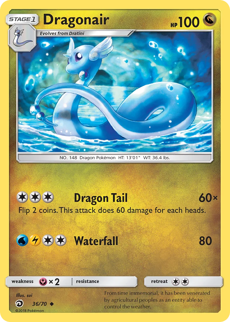 Dragonair Pokemon card