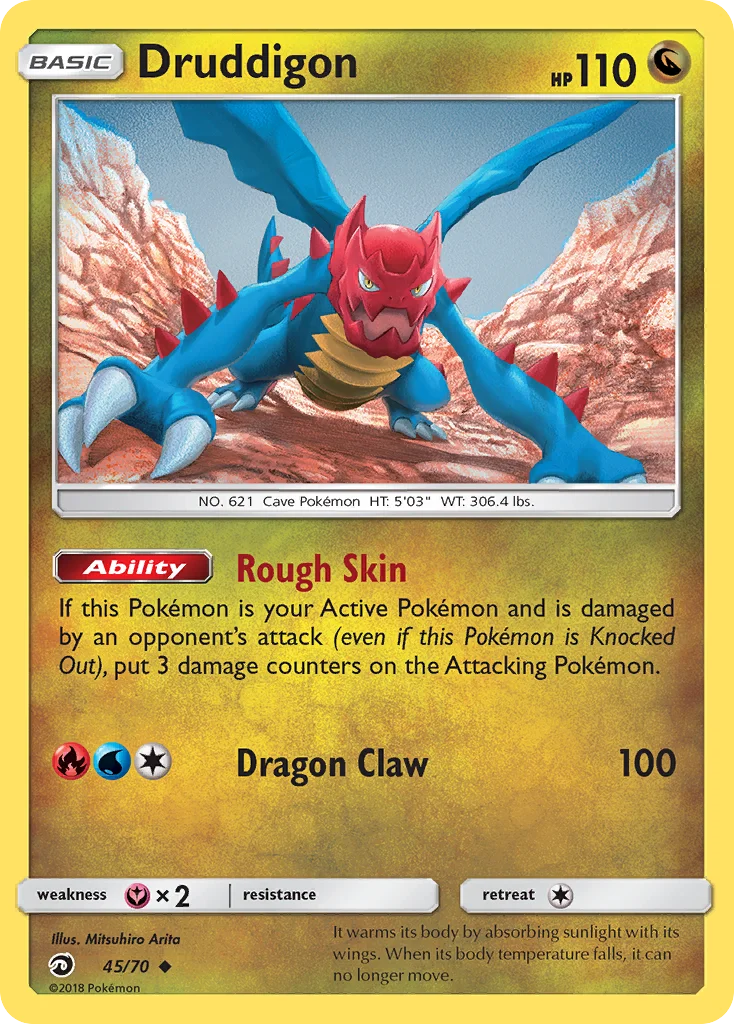 Druddigon Pokemon card