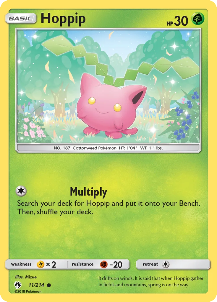 Hoppip Pokemon card