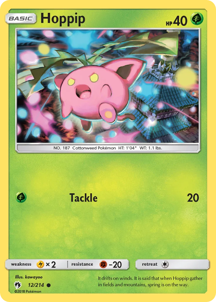 Hoppip Pokemon card