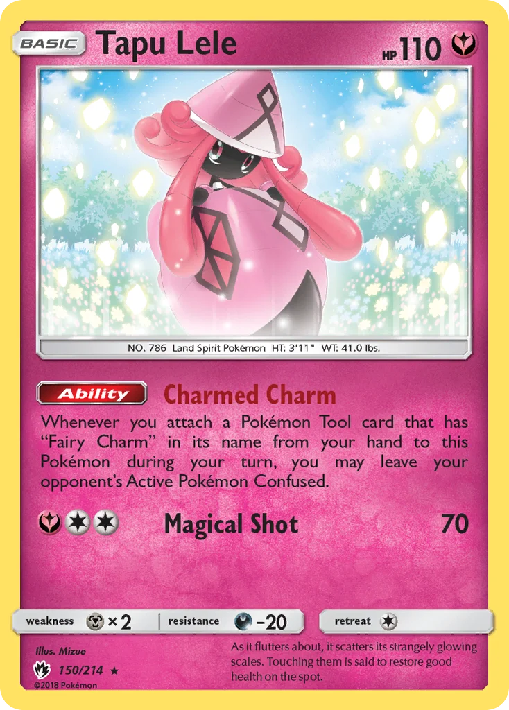Tapu Lele Pokemon card