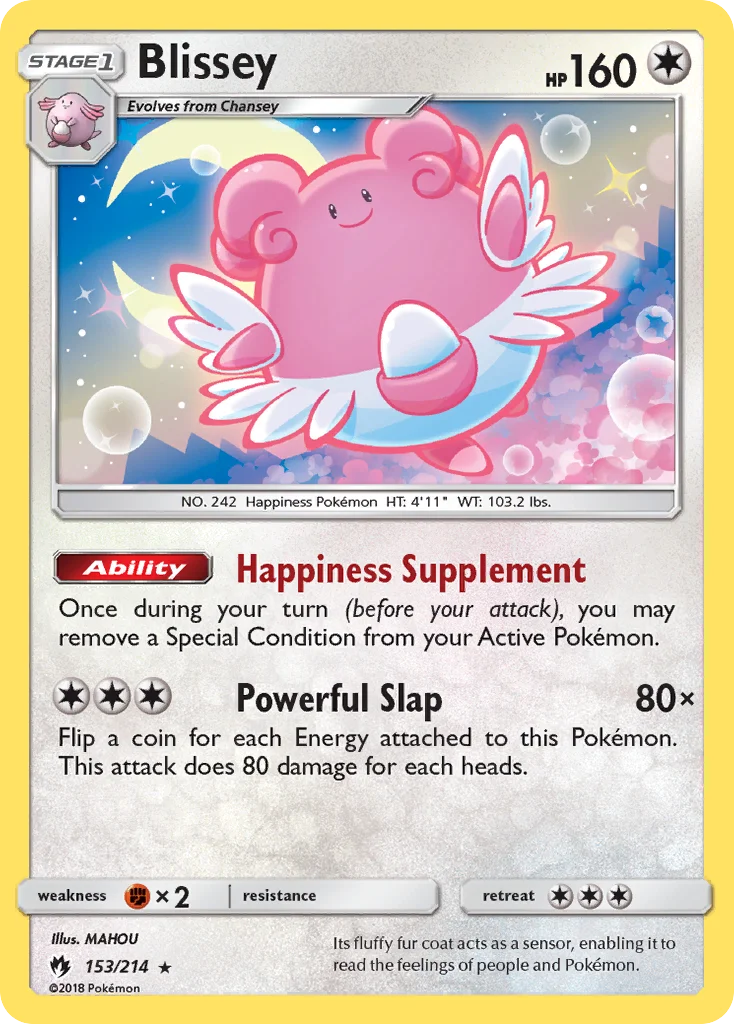 Blissey Pokemon card