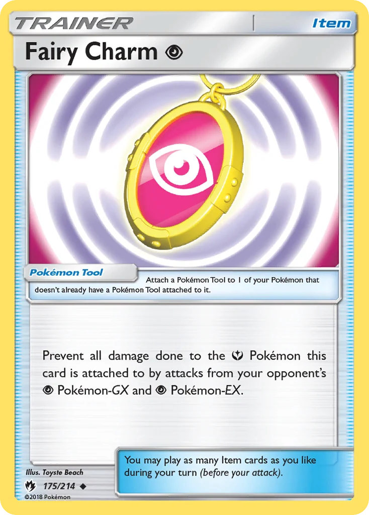 Fairy Charm Psychic Pokemon card